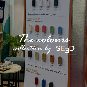 New colours collection by SEED: colour at the service of interior design!