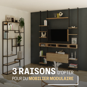 Mobilier modulaire : la solution design pour optimiser les espaces