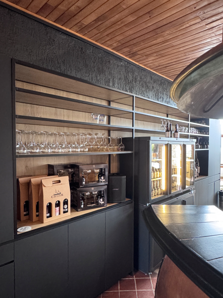 étagères modulaires aluminium