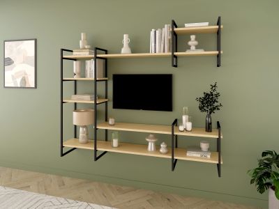 ensemble etagère modulaire murale