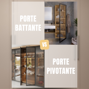 Porte battante vs Porte pivotante : Quelle solution choisir pour votre projet ?