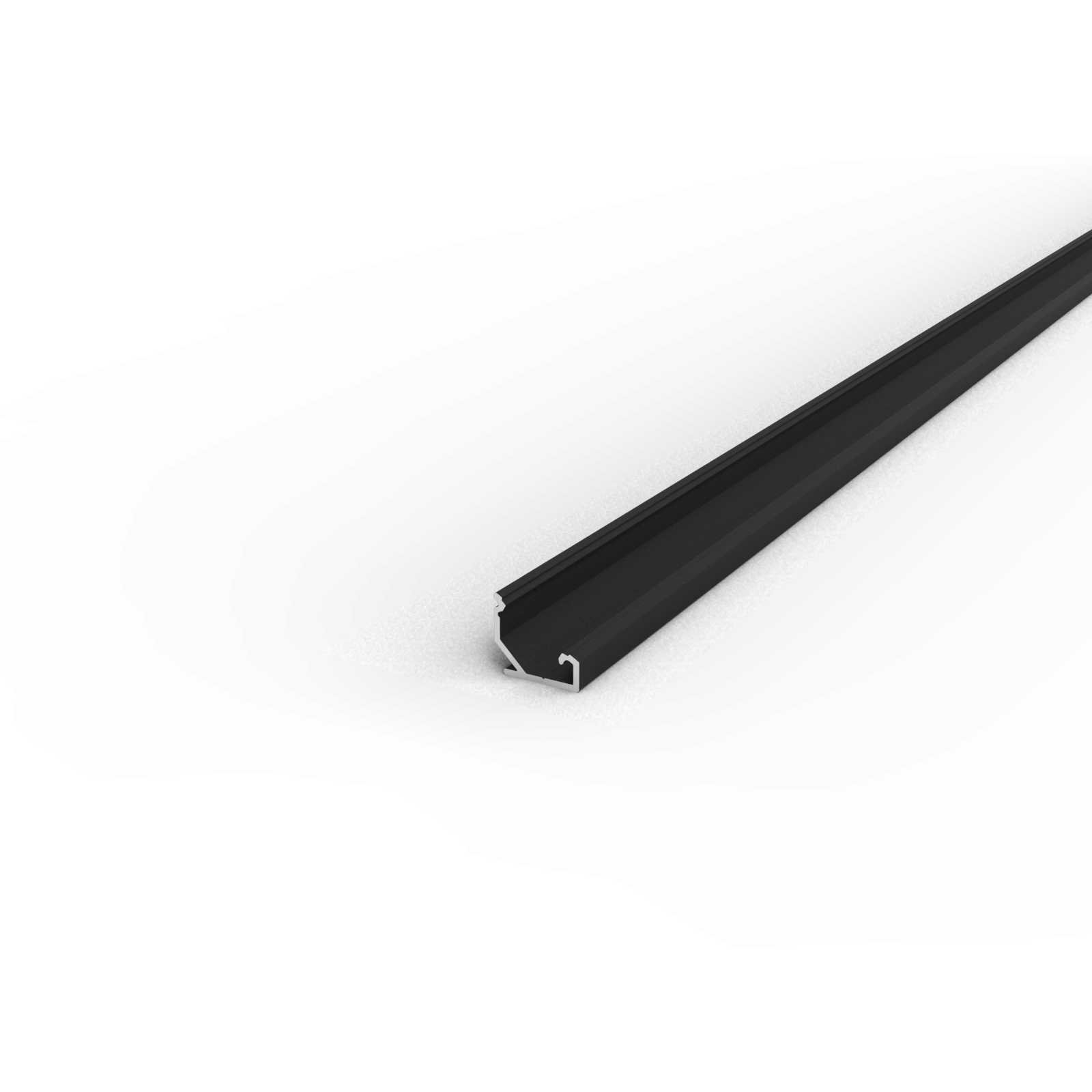 Profil aluminium en applique d'angle